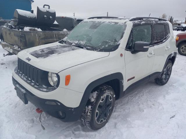 ZACCJBCT7FPB16469 - 2015 JEEP RENEGADE TRAILHAWK WHITE photo 1