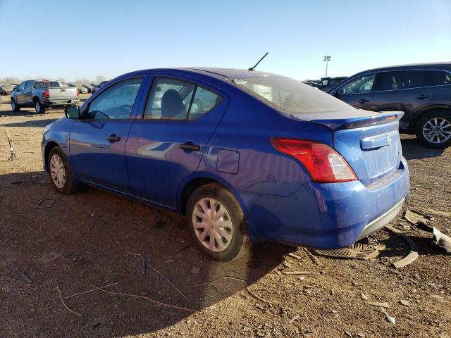 3N1CN7AP4GL828815 - 2016 NISSAN VERSA S BLUE photo 2