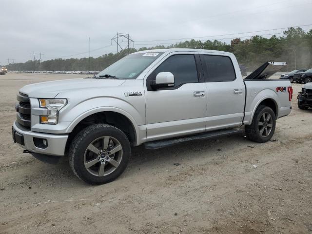 1FTEW1EF1HKD51555 - 2017 FORD F150 SUPERCREW SILVER photo 1