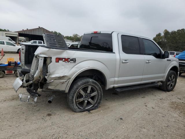 1FTEW1EF1HKD51555 - 2017 FORD F150 SUPERCREW SILVER photo 3