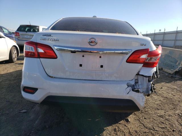 3N1AB7AP3GY266618 - 2016 NISSAN SENTRA S WHITE photo 6