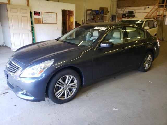 JN1CV6AR0CM677323 - 2012 INFINITI G37 GRAY photo 1