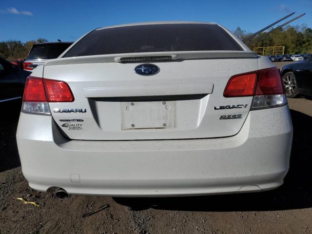 4S3BMBC61A3226184 - 2010 SUBARU LEGACY 2.5I PREMIUM WHITE photo 6