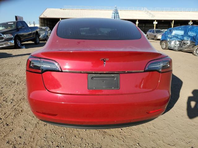 5YJ3E1EA2KF301069 - 2019 TESLA MODEL 3 RED photo 6