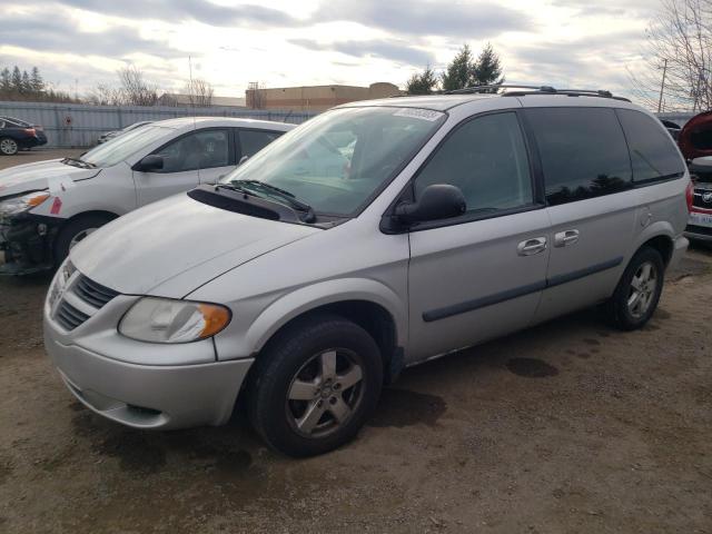 1D4GP45R67B247338 - 2007 DODGE CARAVAN SXT SILVER photo 1