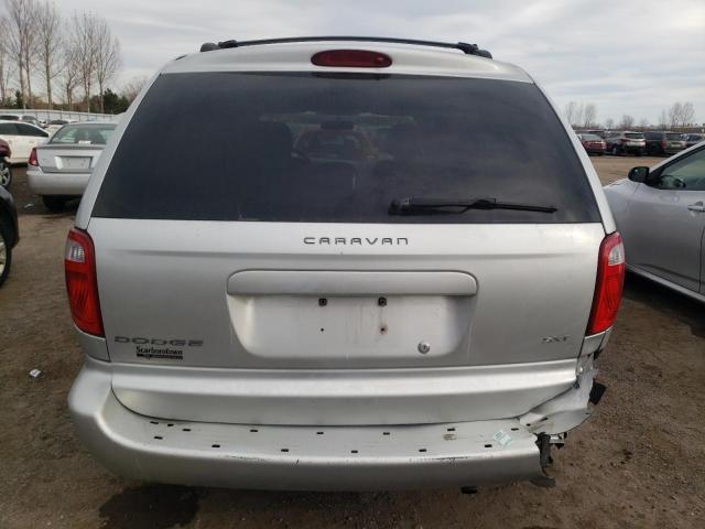 1D4GP45R67B247338 - 2007 DODGE CARAVAN SXT SILVER photo 6