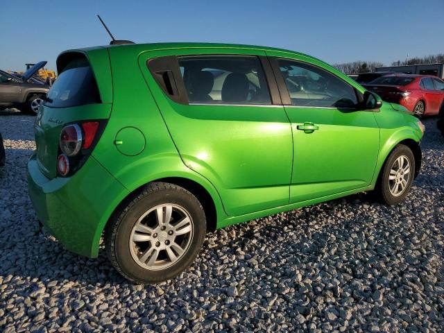 1G1JC6SH7F4135424 - 2015 CHEVROLET SONIC LT GREEN photo 3