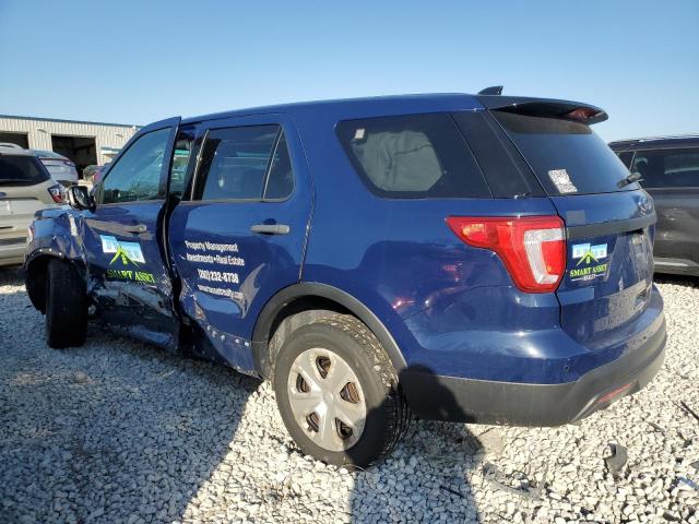 1FM5K8AR0GGA19236 - 2016 FORD EXPLORER POLICE INTERCEPTOR 蓝色 照片 2