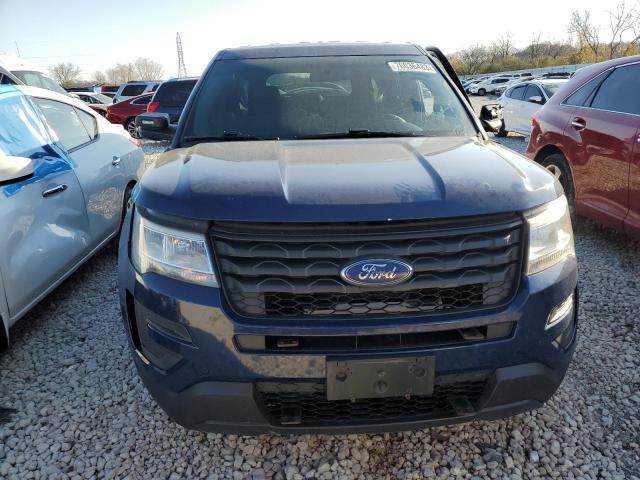 1FM5K8AR0GGA19236 - 2016 FORD EXPLORER POLICE INTERCEPTOR 蓝色 照片 5