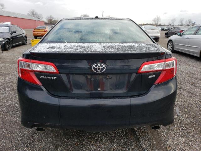 4T1BK1FK1CU009476 - 2012 TOYOTA CAMRY SE BLACK photo 6