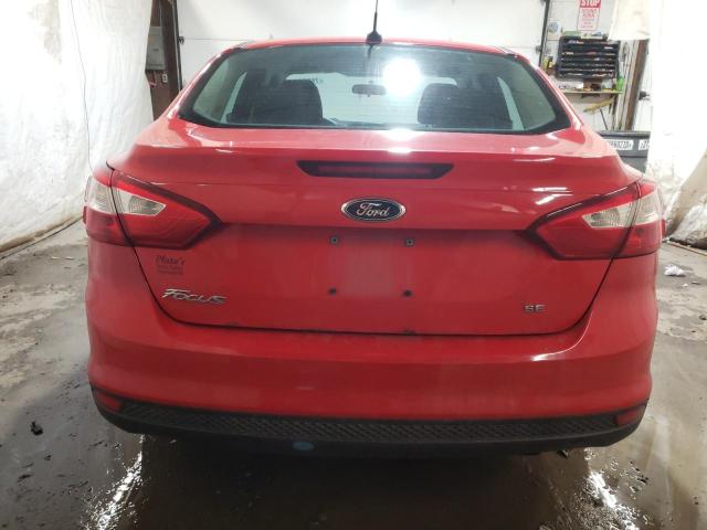 1FADP3F23EL228481 - 2014 FORD FOCUS SE RED photo 6