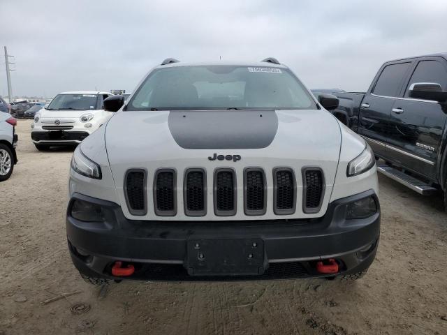 1C4PJMBS7GW277852 - 2016 JEEP CHEROKEE TRAILHAWK WHITE photo 5