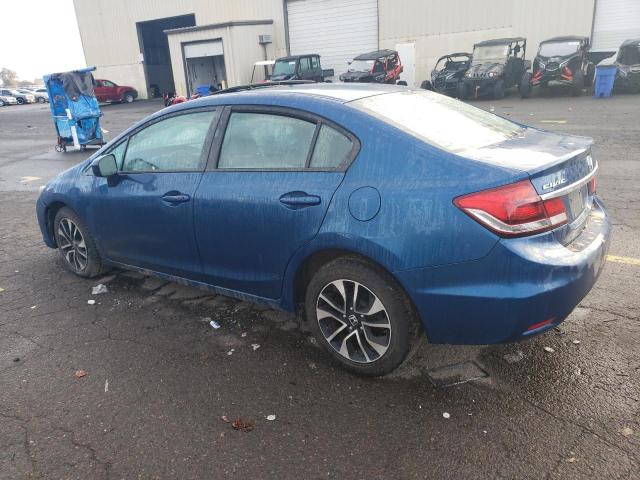 2HGFB2F83FH542941 - 2015 HONDA CIVIC EX BLUE photo 2