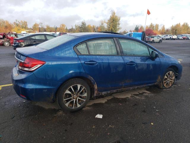 2HGFB2F83FH542941 - 2015 HONDA CIVIC EX BLUE photo 3