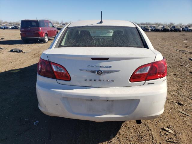 1C3CC4FB3AN135115 - 2010 CHRYSLER SEBRING TOURING WHITE photo 6