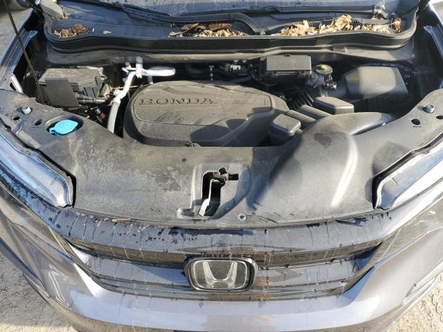 5FNYF6H29MB048761 - 2021 HONDA PILOT SE GRAY photo 12