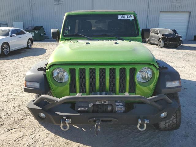 1C4HJXDG0KW538925 - 2019 JEEP WRANGLER U SPORT GREEN photo 5