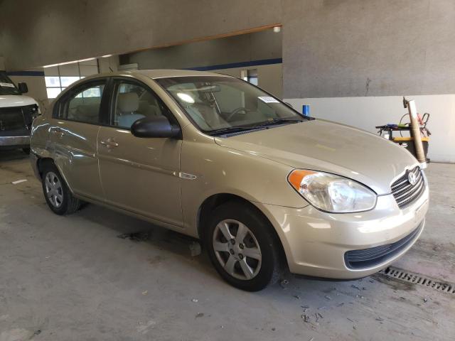 KMHCN46C17U137275 - 2007 HYUNDAI ACCENT GLS BEIGE photo 4