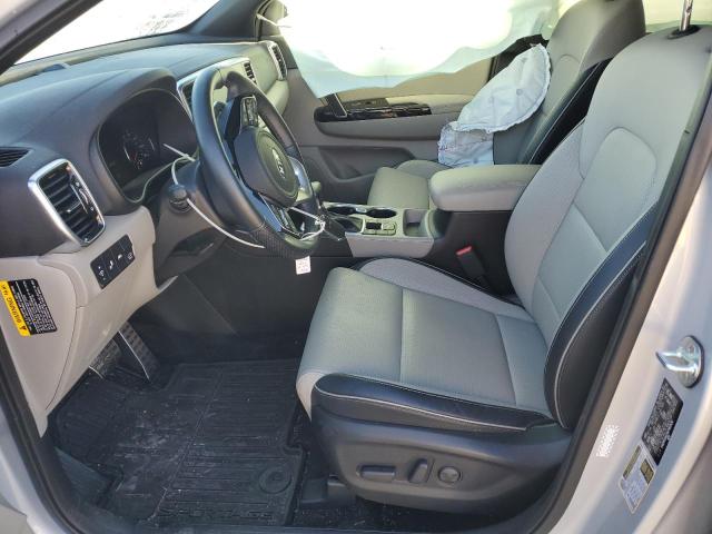 KNDPR3A67M7903526 - 2021 KIA SPORTAGE SX SILVER photo 7