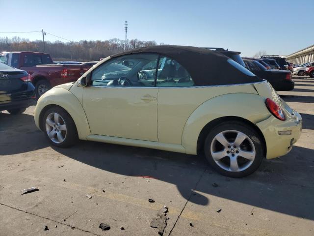 3VWSF31Y96M300622 - 2006 VOLKSWAGEN NEW BEETLE CONVERTIBLE OPTION PACKAGE 2 YELLOW photo 2