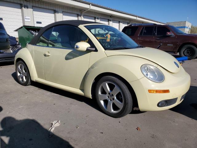 3VWSF31Y96M300622 - 2006 VOLKSWAGEN NEW BEETLE CONVERTIBLE OPTION PACKAGE 2 YELLOW photo 4