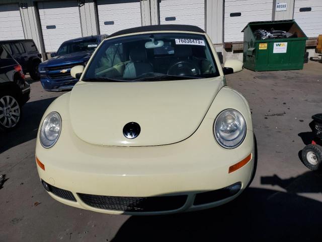 3VWSF31Y96M300622 - 2006 VOLKSWAGEN NEW BEETLE CONVERTIBLE OPTION PACKAGE 2 YELLOW photo 5