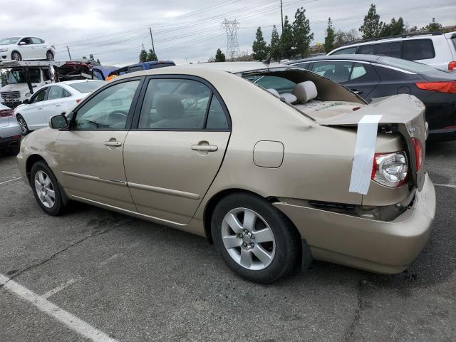 1NXBR30E06Z659334 - 2006 TOYOTA COROLLA CE GOLD photo 2