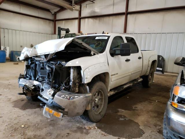 1GCHK53K99F123619 - 2009 CHEVROLET SILVERADO K2500 HEAVY DUTY LT WHITE photo 1