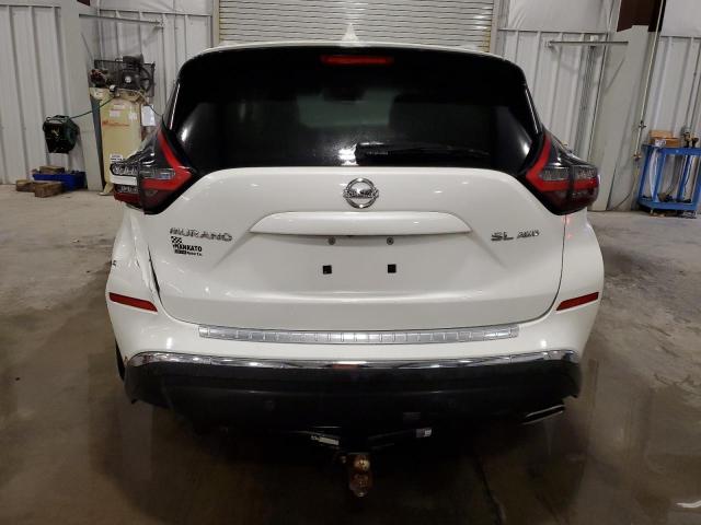 5N1AZ2CS2LN125197 - 2020 NISSAN MURANO SL WHITE photo 6