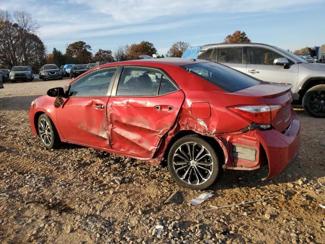 2T1BURHE6GC496116 - 2016 TOYOTA COROLLA L RED photo 2