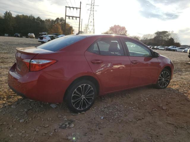 2T1BURHE6GC496116 - 2016 TOYOTA COROLLA L RED photo 3