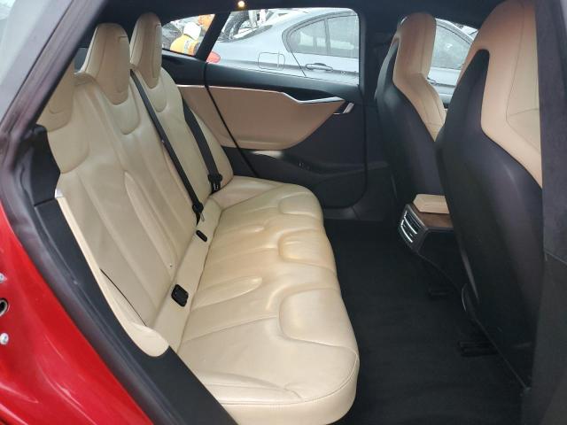 5YJSA1E26GF147246 - 2016 TESLA MODEL S წითელი ფოტო 10