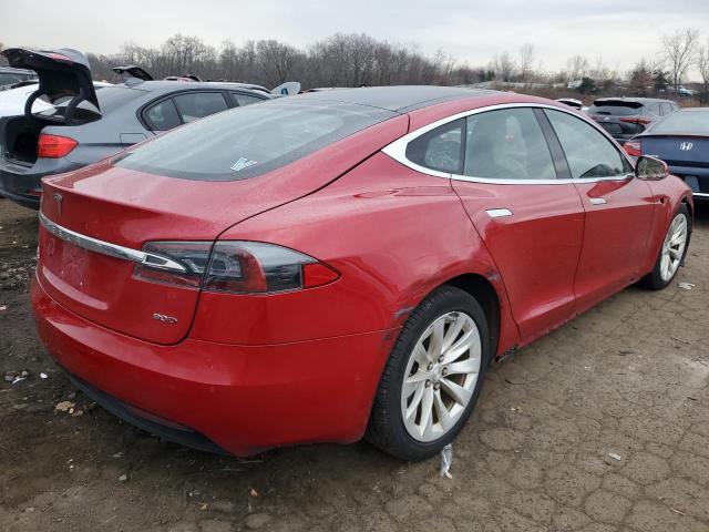 5YJSA1E26GF147246 - 2016 TESLA MODEL S წითელი ფოტო 3