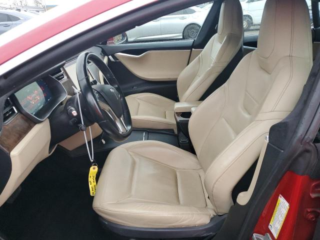 5YJSA1E26GF147246 - 2016 TESLA MODEL S წითელი ფოტო 7