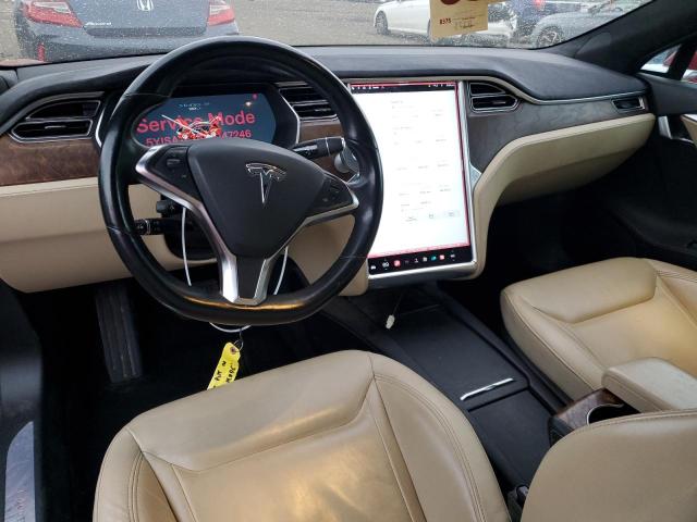 5YJSA1E26GF147246 - 2016 TESLA MODEL S წითელი ფოტო 8