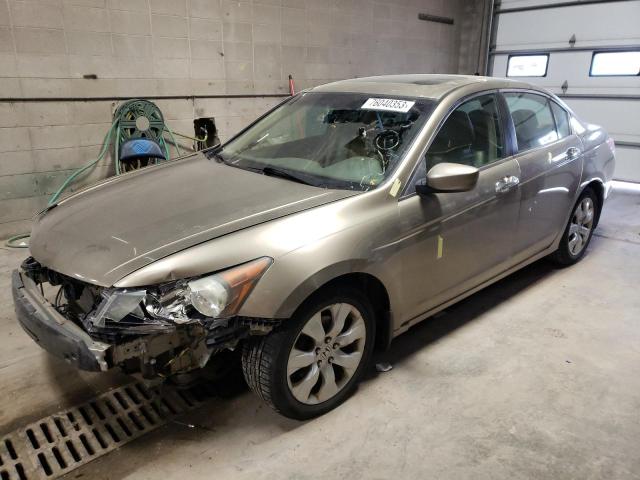 1HGCP36819A019835 - 2009 HONDA ACCORD EXL TAN photo 1