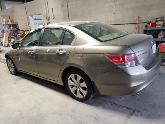 1HGCP36819A019835 - 2009 HONDA ACCORD EXL TAN photo 2