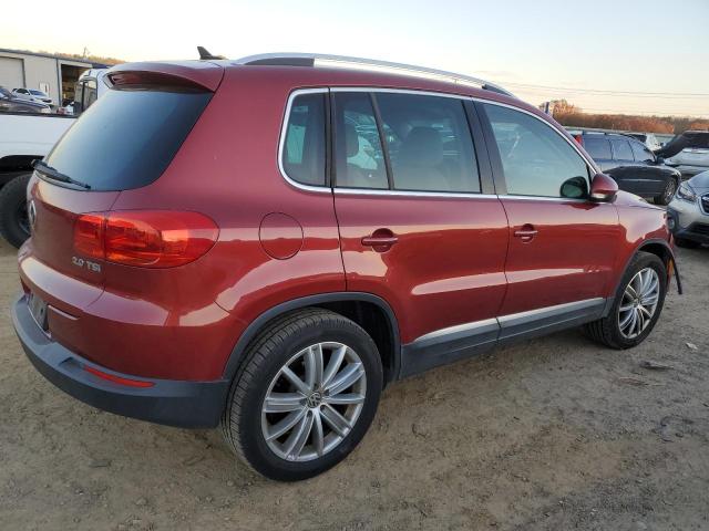 WVGAV7AX1CW079394 - 2012 VOLKSWAGEN TIGUAN S BURGUNDY photo 3