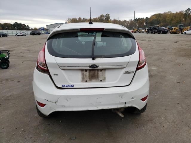 3FADP4EJ2HM155623 - 2017 FORD FIESTA SE WHITE photo 6