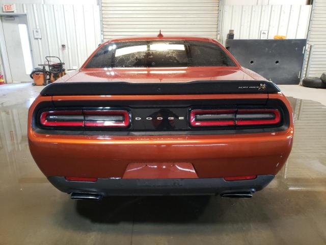 2C3CDZFJXNH255039 - 2022 DODGE CHALLENGER R/T SCAT PACK ORANGE photo 6