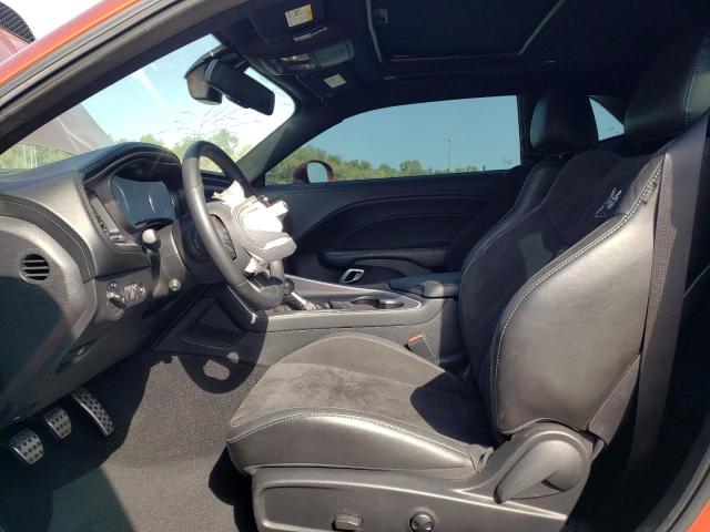 2C3CDZFJXNH255039 - 2022 DODGE CHALLENGER R/T SCAT PACK ORANGE photo 7