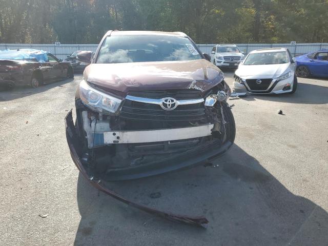 5TDJKRFH2GS329323 - 2016 TOYOTA HIGHLANDER XLE 红色 照片 5