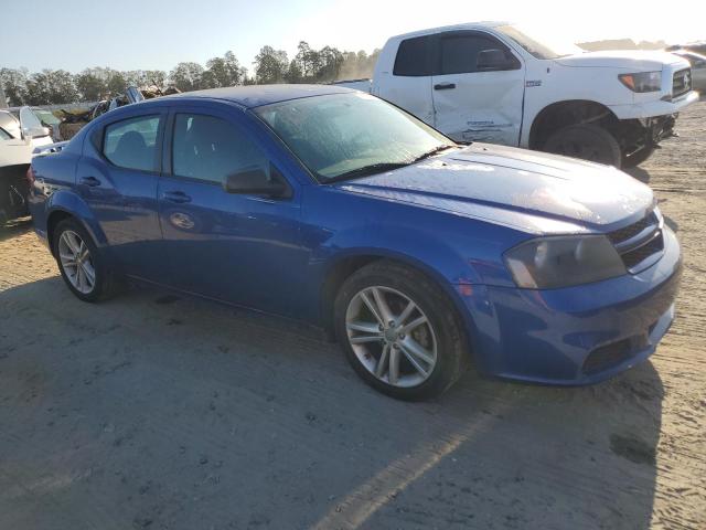 1C3CDZABXEN113300 - 2014 DODGE AVENGER SE BLUE photo 4