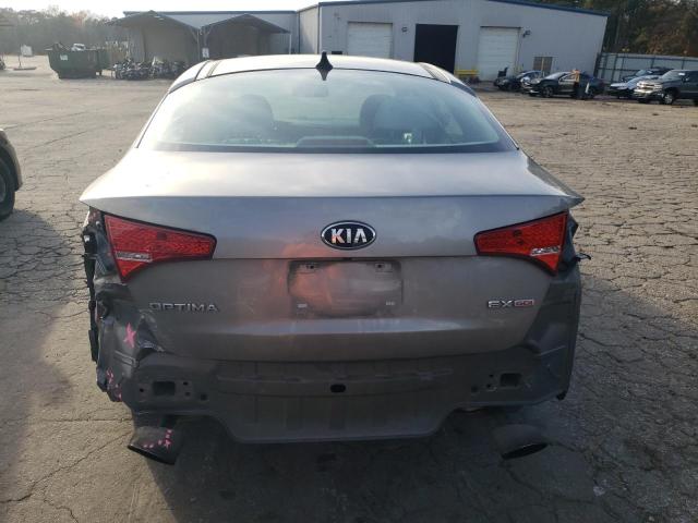 5XXGN4A75DG187467 - 2013 KIA OPTIMA EX GRAY photo 6