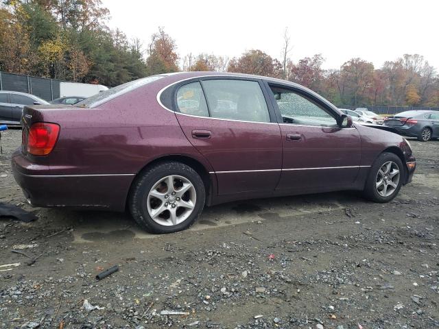 JT8BD69S040194859 - 2004 LEXUS GS 300 BURGUNDY photo 3