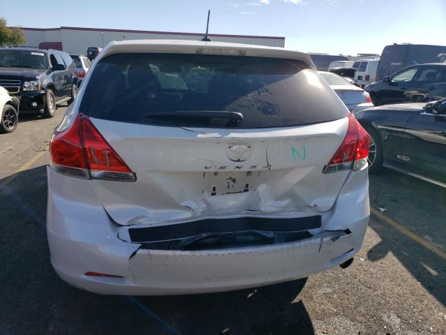 4T3ZE11A09U004547 - 2009 TOYOTA VENZA WHITE photo 6