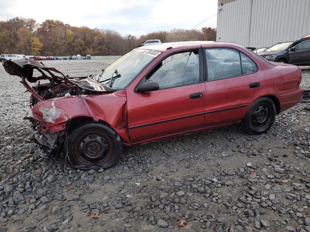 1Y1SK5289SZ047170 - 1995 GEO PRIZM LSI RED photo 1