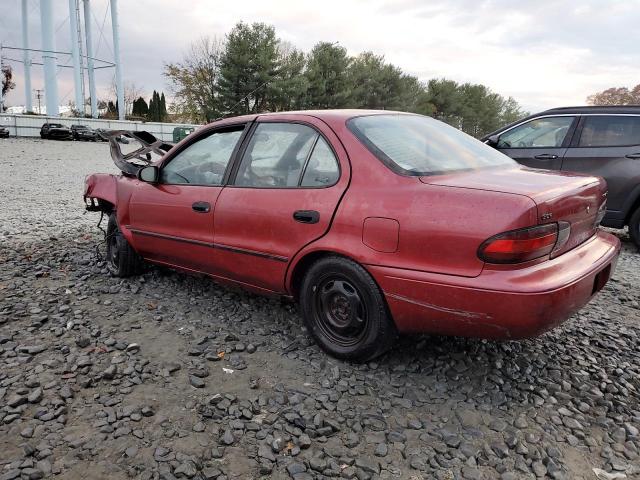 1Y1SK5289SZ047170 - 1995 GEO PRIZM LSI RED photo 2