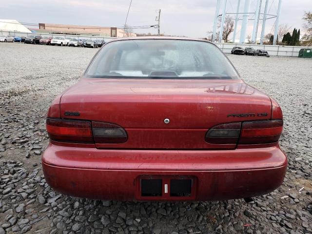 1Y1SK5289SZ047170 - 1995 GEO PRIZM LSI RED photo 6