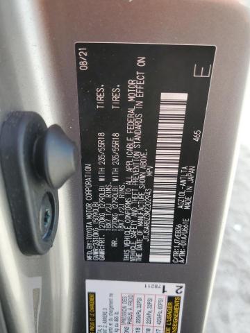 JTJSARBZ3M2202943 - 2021 LEXUS NX 300 BASE 棕色 照片 14